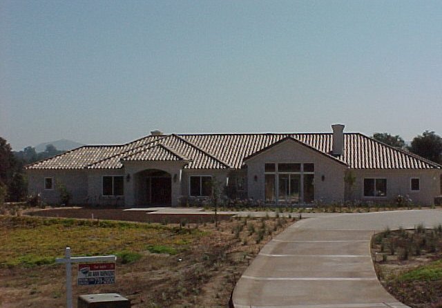 Estate roof, Temecula valley